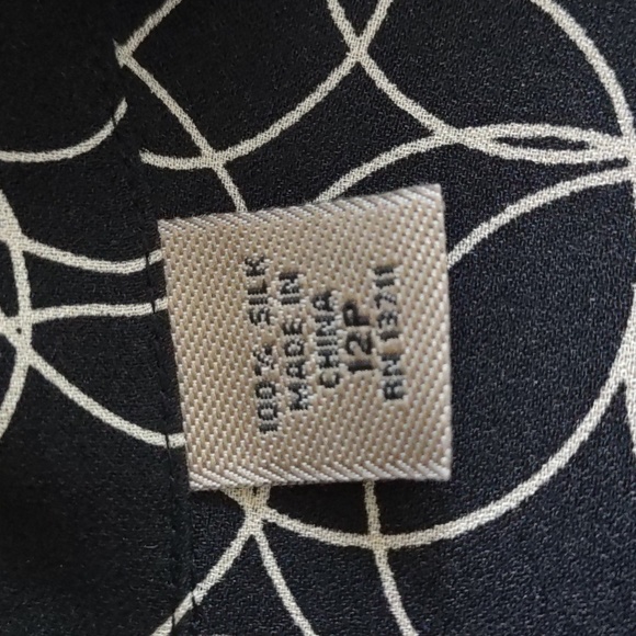 Circle Print Silk Chiffon Jacket - Picture 6 of 8